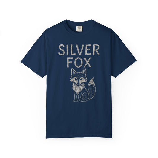 Silver Fox Graphic T‑Shirt — Cozy Fox Tee