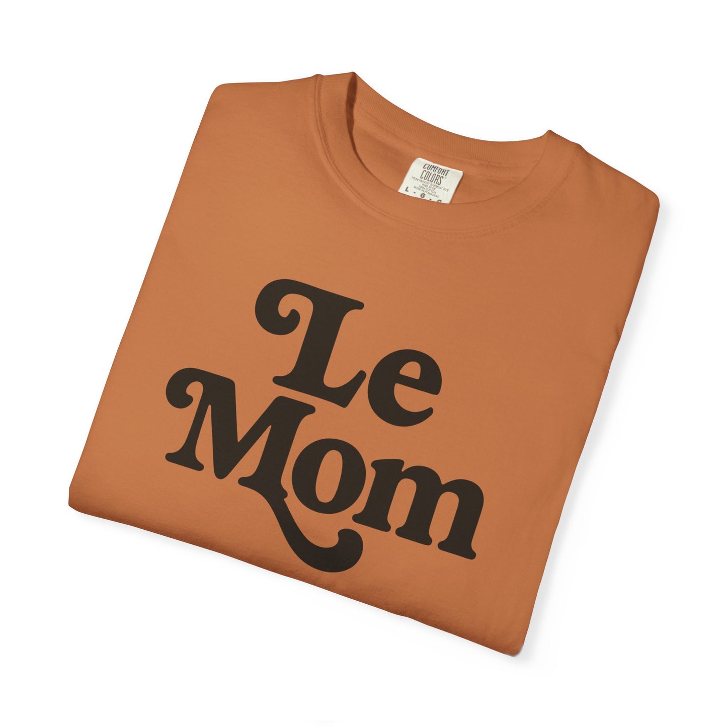 Le Mom T-Shirt | Retro Script Mom Tee, Mother's Day Shirt, Comfort Colors