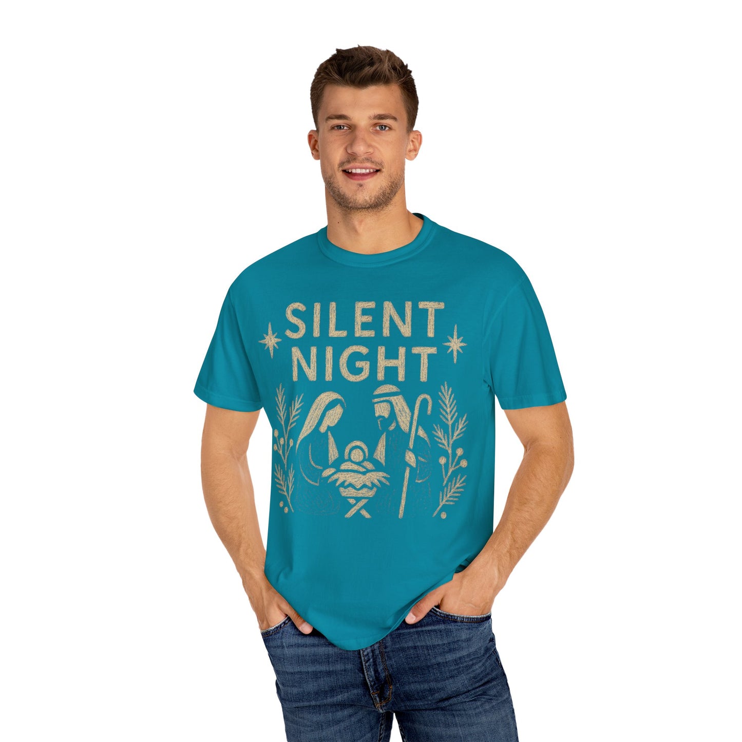 Silent Night Christmas T-shirt