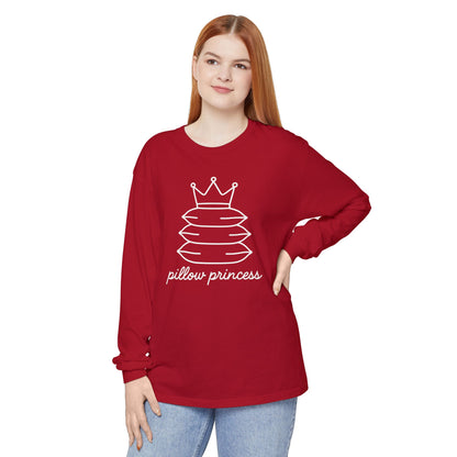 Pillow Princess Comfort Colors Long Sleeve T-Shirt