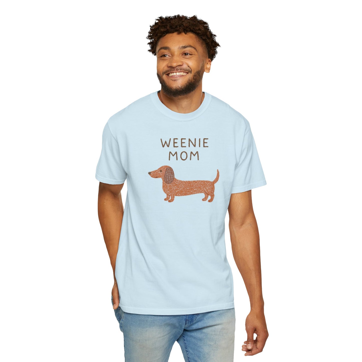 Weenie Mom Dachshund Shirt | Dachshund Mom Tee Comfort Colors T-shirt Weiner dog