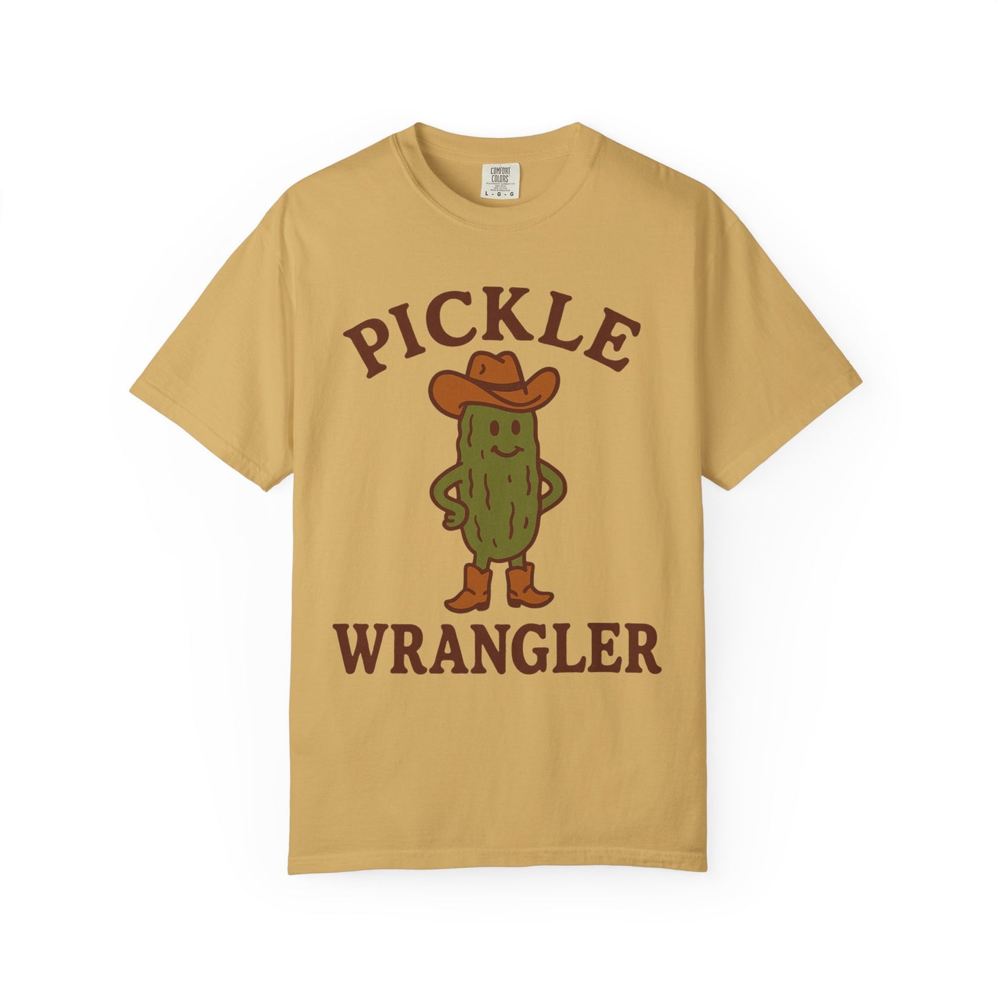 Pickle Wrangler T-shirt - Funny Western Comfort Colors Tee