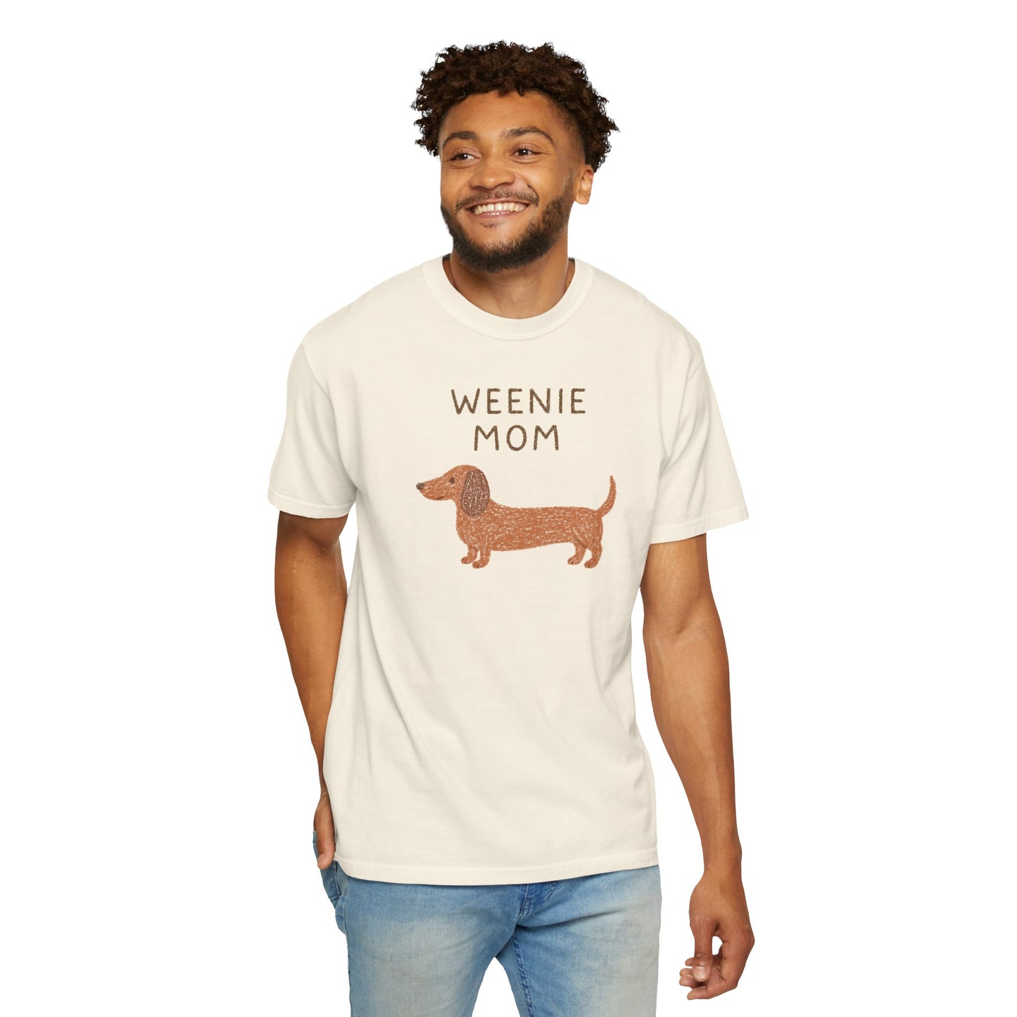 Weenie Mom Dachshund Shirt | Dachshund Mom Tee Comfort Colors T-shirt Weiner dog