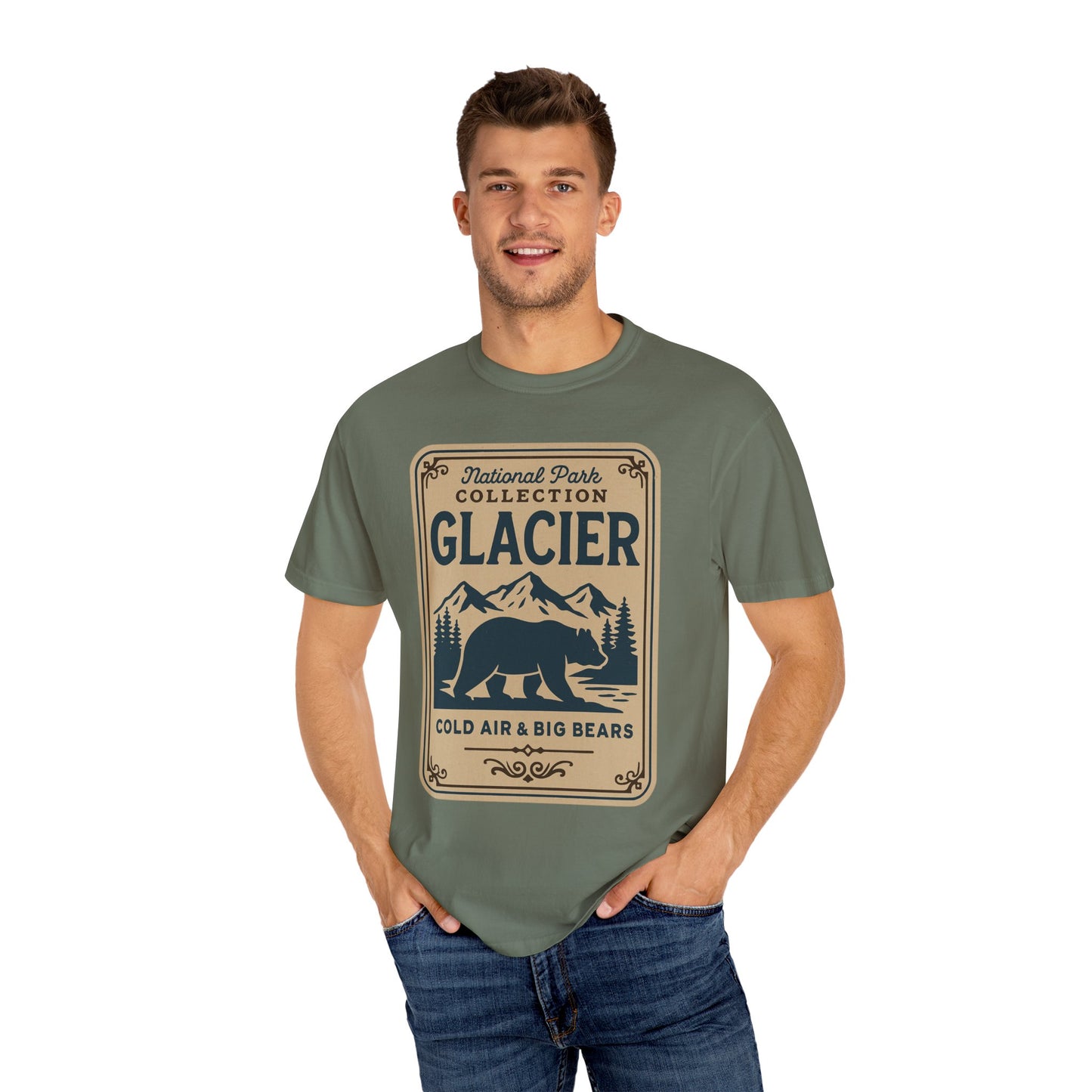 Glacier National Park Big Bears T-shirt | Glacier Park Wildlife Tee