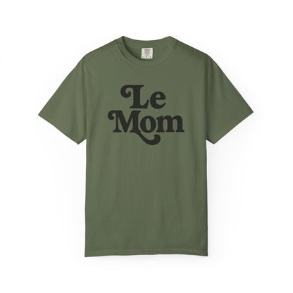 Le Mom T-Shirt | Retro Script Mom Tee, Mother's Day Shirt, Comfort Colors