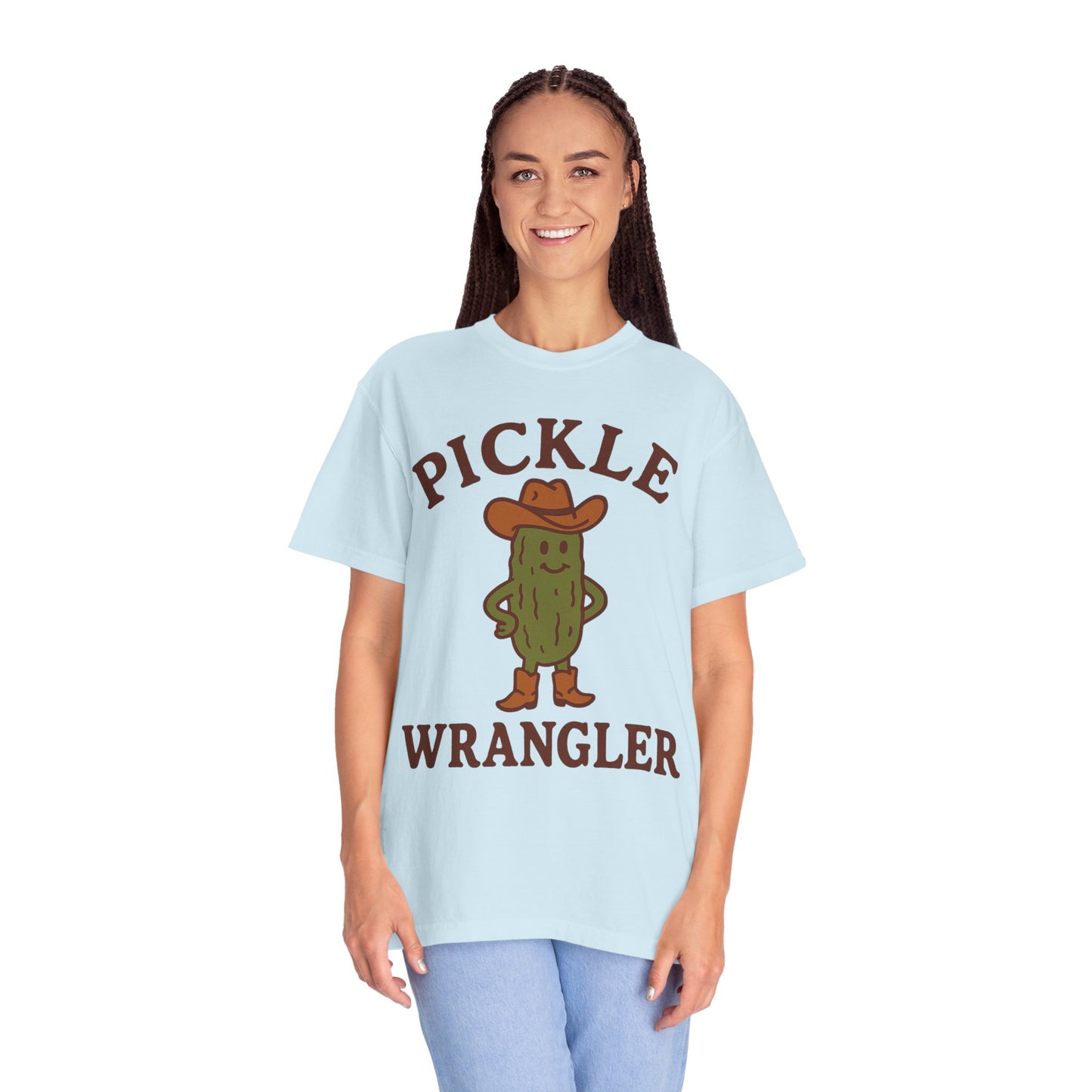 Pickle Wrangler T-shirt - Funny Western Comfort Colors Tee