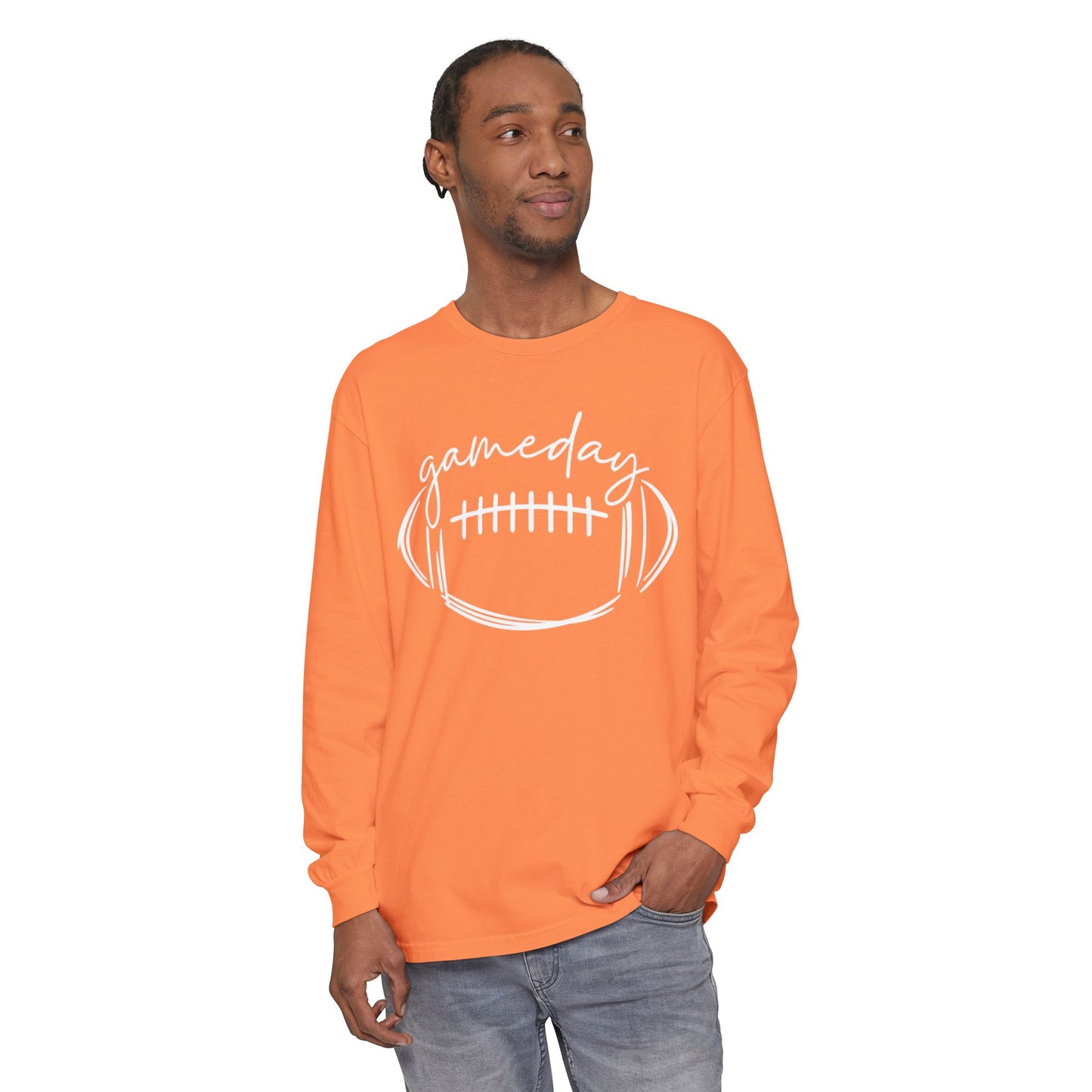 Gameday Long Sleeve T-Shirt - Soft & Stylish Casual Wear, Perfect for Everyday, Gifts, Birthdays, Holidays, All Seasons, Gameday