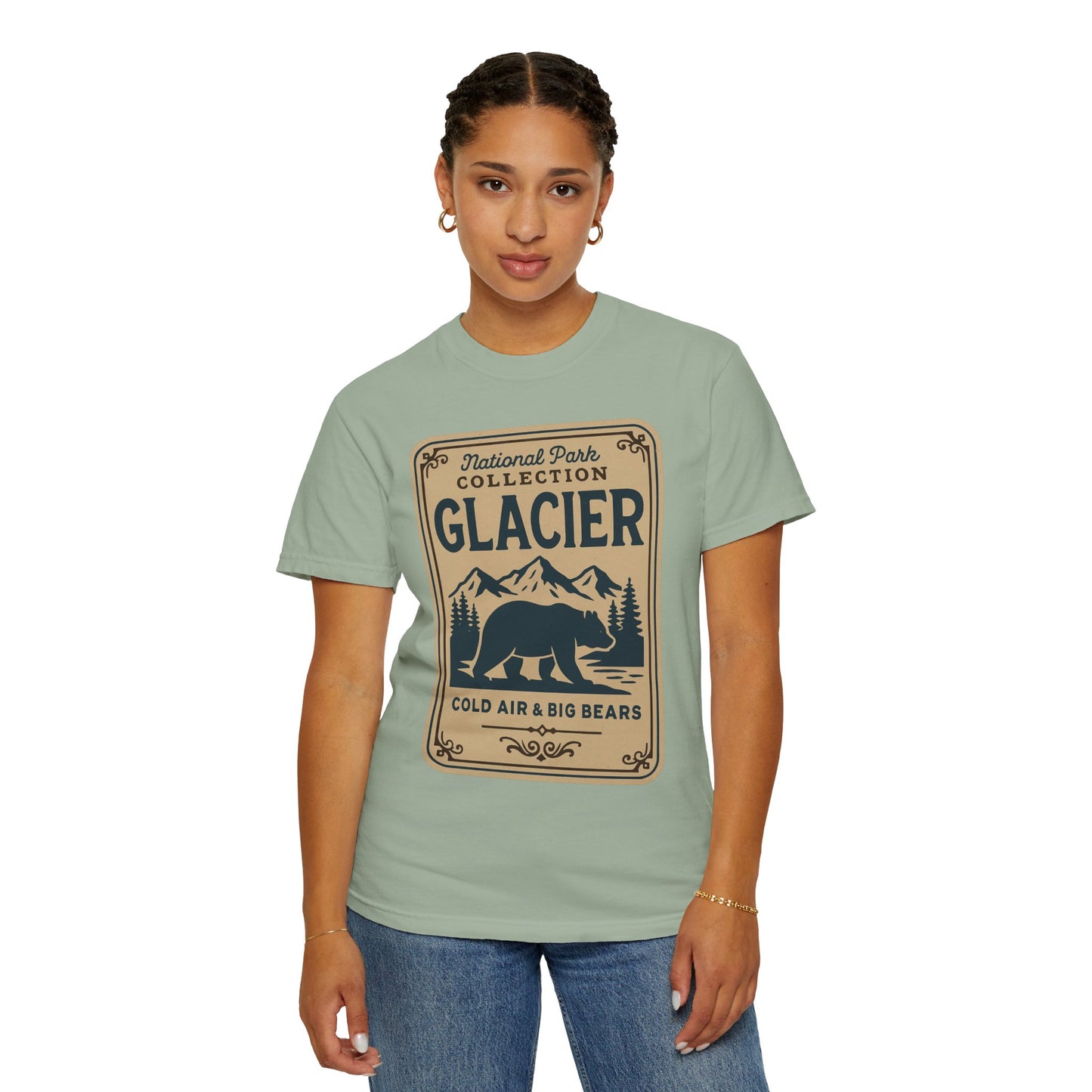 Glacier National Park Big Bears T-shirt | Glacier Park Wildlife Tee
