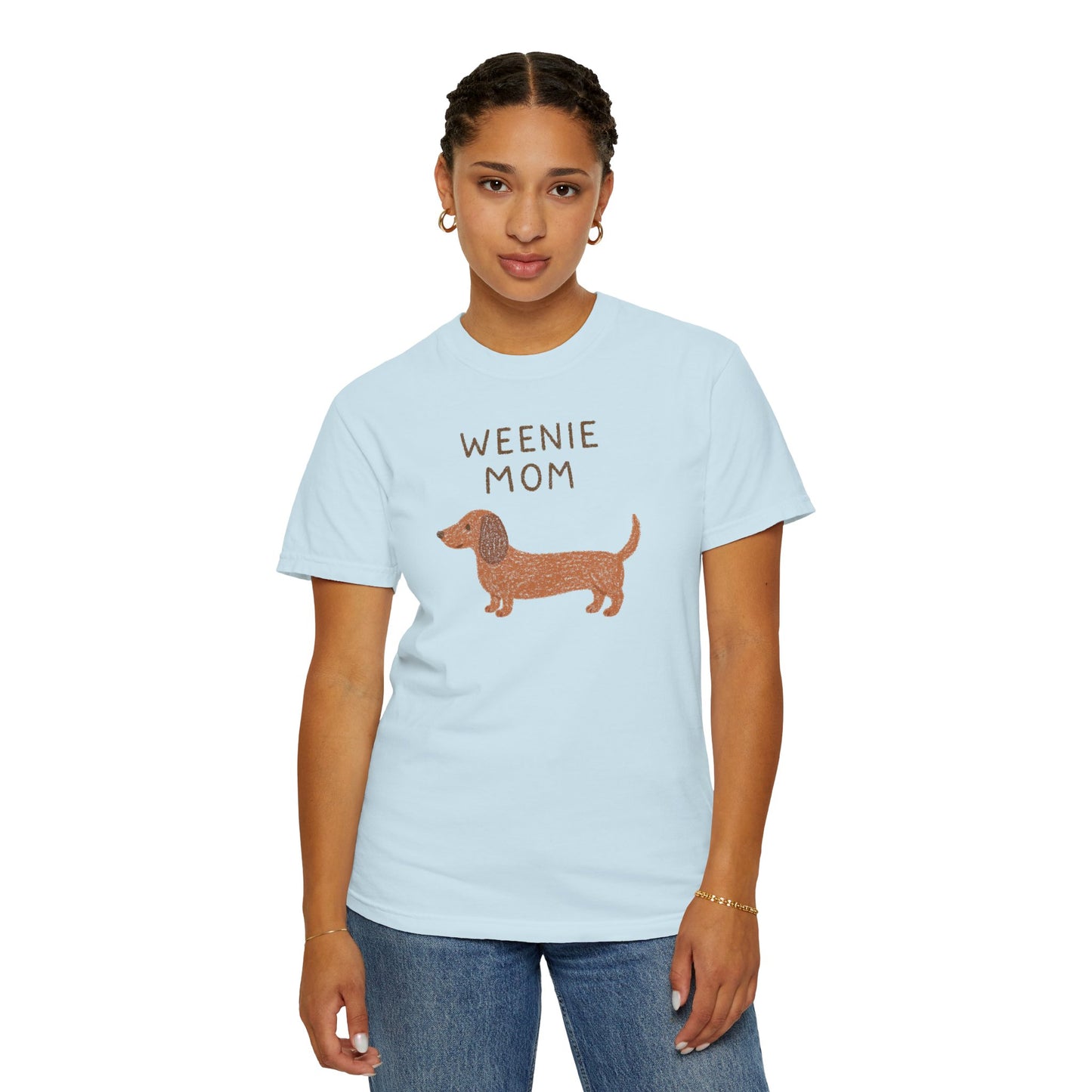 Weenie Mom Dachshund Shirt | Dachshund Mom Tee Comfort Colors T-shirt Weiner dog