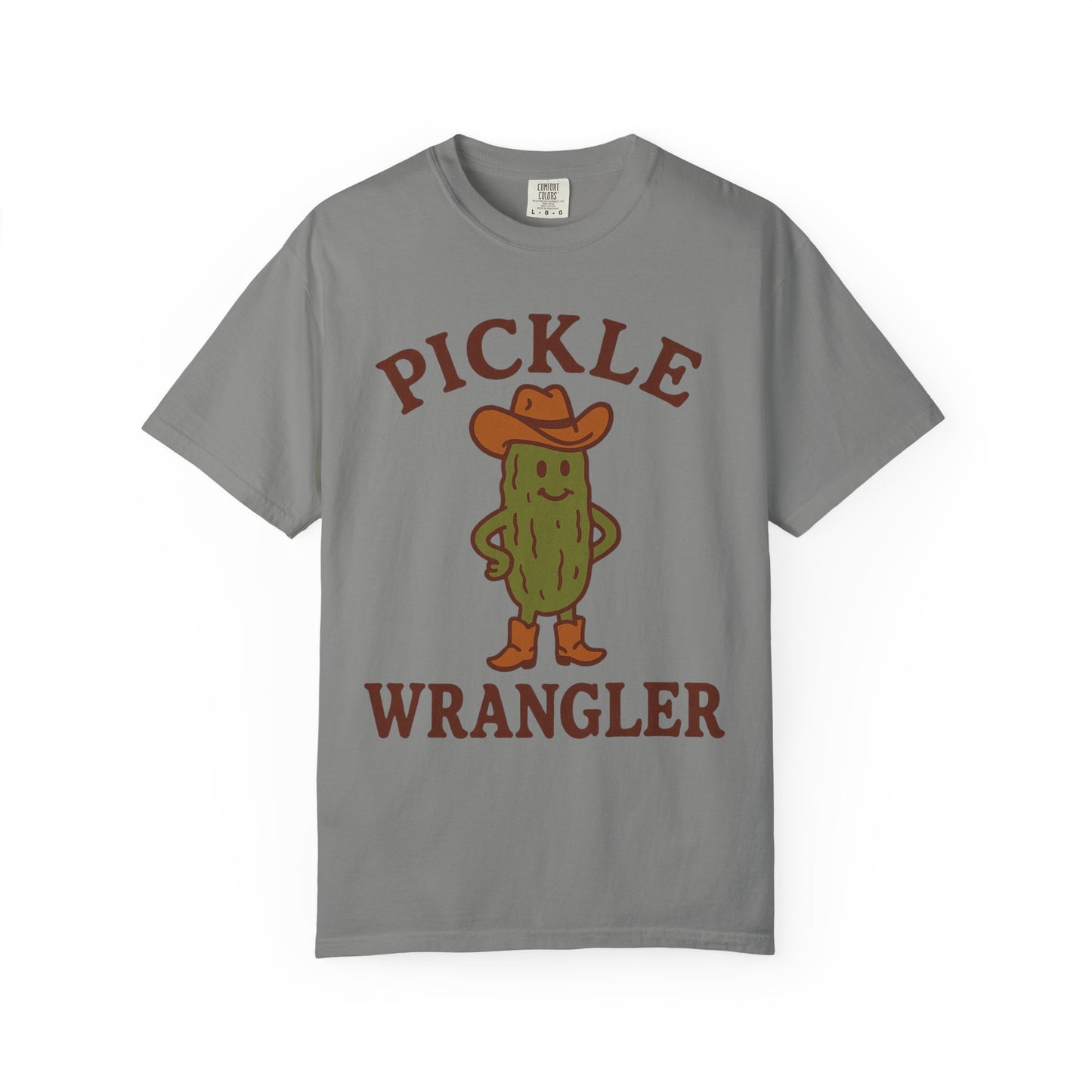 Pickle Wrangler T-shirt - Funny Western Comfort Colors Tee