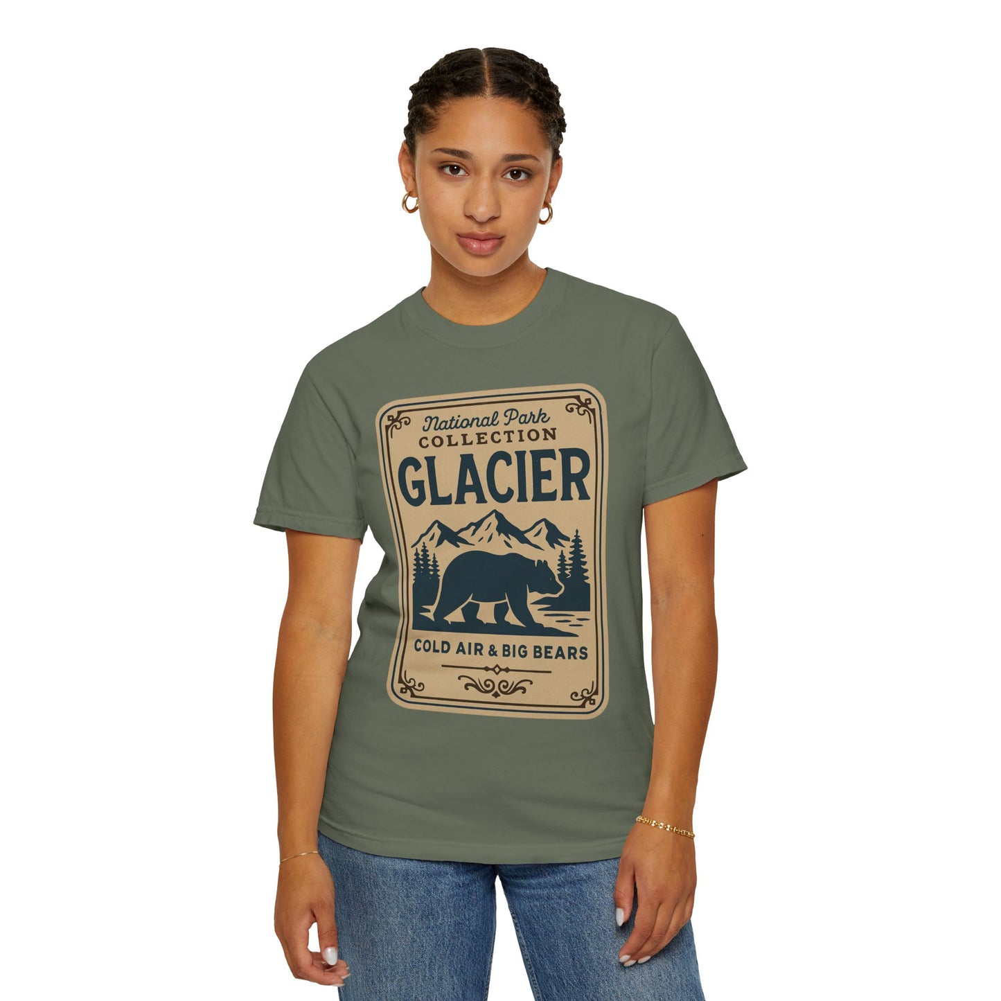 Glacier National Park Big Bears T-shirt | Glacier Park Wildlife Tee
