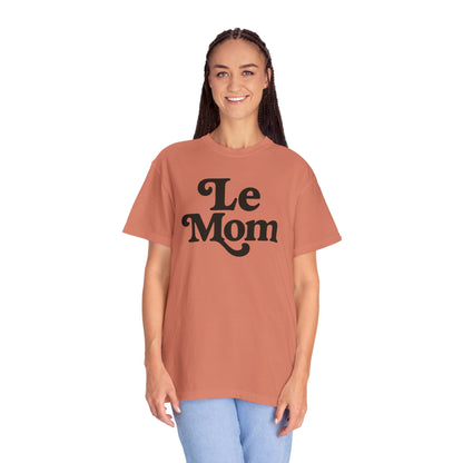 Le Mom T-Shirt | Retro Script Mom Tee, Mother's Day Shirt, Comfort Colors