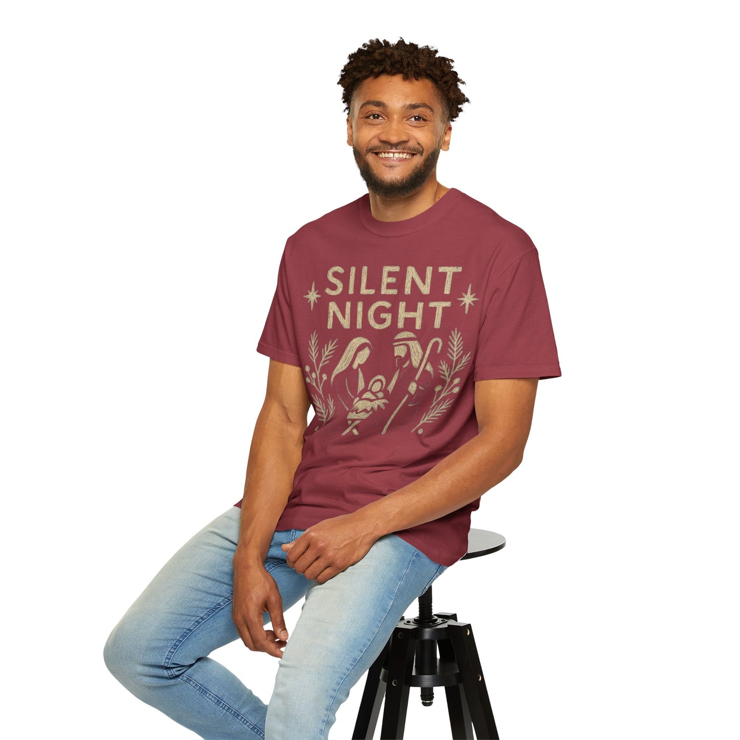Silent Night Christmas T-shirt