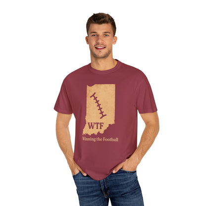 WTF Winning the Football in Indiana T-Shirt — Vintage Football Tee