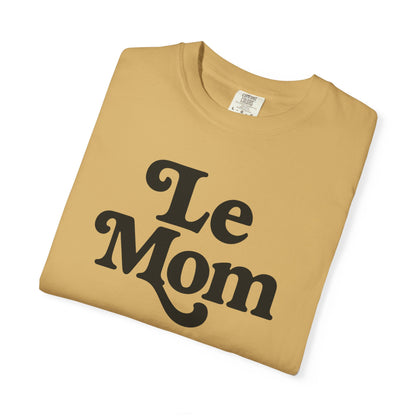 Le Mom T-Shirt | Retro Script Mom Tee, Mother's Day Shirt, Comfort Colors