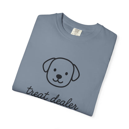Treat Dealer Comfort Colors Unisex T-shirt, Dog Lover Shirt, Pet Owner Tee, Gift for Dog Mom, Casual Tee, Garment Dyed Tshirt