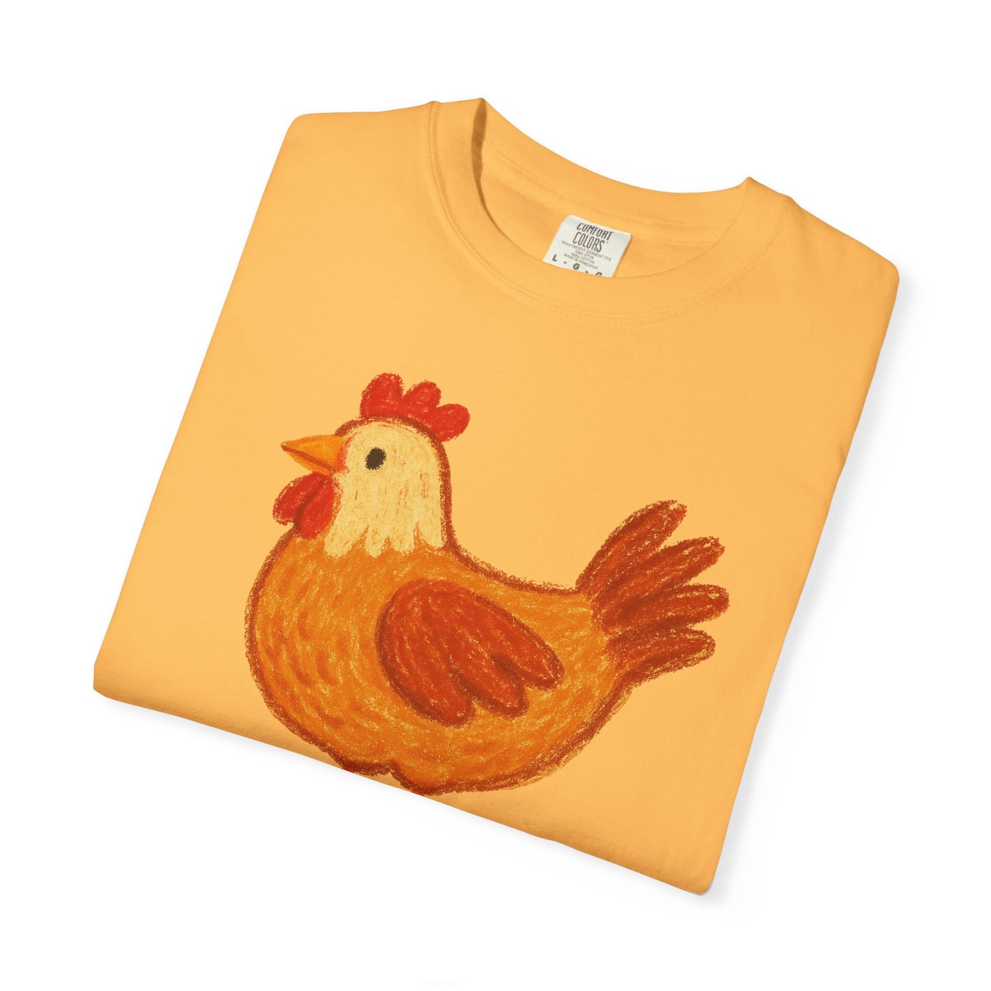 Clucked Funny Chicken Lover Comfort Colors T-Shirt, Chicken Graphic Tee, Unisex Tee, Garment-Dyed Shirt, Chicken Mom Gift, Animal Lover