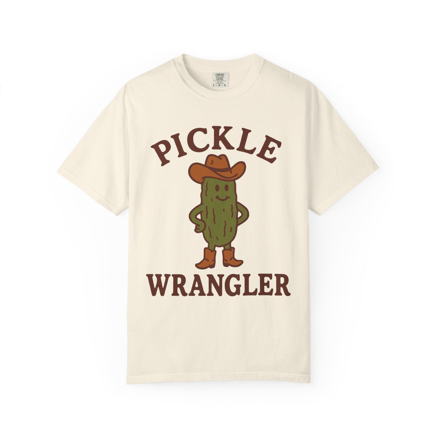 Pickle Wrangler T-shirt - Funny Western Comfort Colors Tee