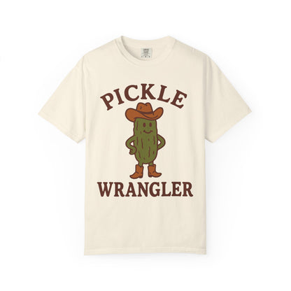 Pickle Wrangler T-shirt - Funny Western Comfort Colors Tee