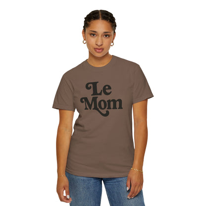 Le Mom T-Shirt | Retro Script Mom Tee, Mother's Day Shirt, Comfort Colors