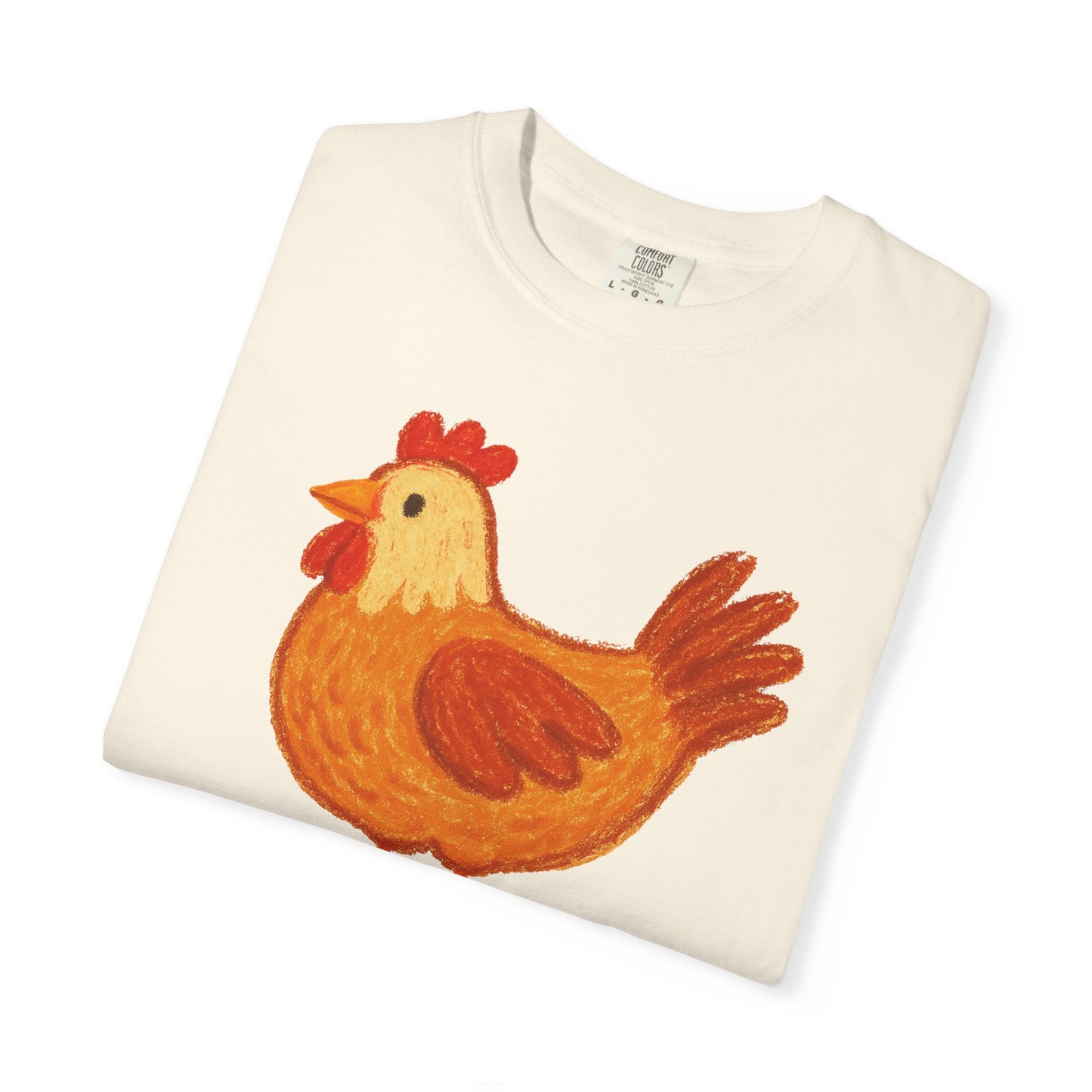 Clucked Funny Chicken Lover Comfort Colors T-Shirt, Chicken Graphic Tee, Unisex Tee, Garment-Dyed Shirt, Chicken Mom Gift, Animal Lover