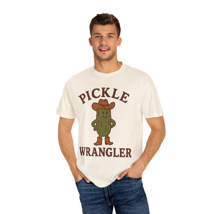 Pickle Wrangler T-shirt - Funny Western Comfort Colors Tee