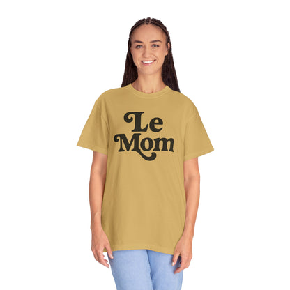 Le Mom T-Shirt | Retro Script Mom Tee, Mother's Day Shirt, Comfort Colors