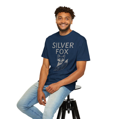 Silver Fox Graphic T‑Shirt — Cozy Fox Tee
