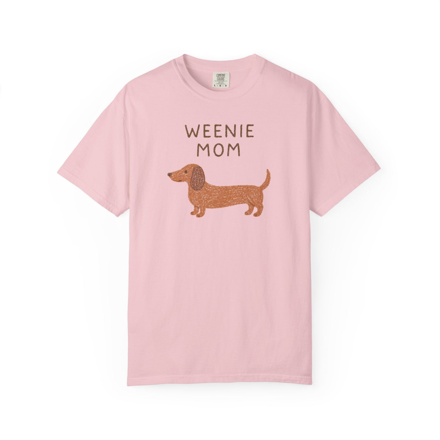 Weenie Mom Dachshund Shirt | Dachshund Mom Tee Comfort Colors T-shirt Weiner dog