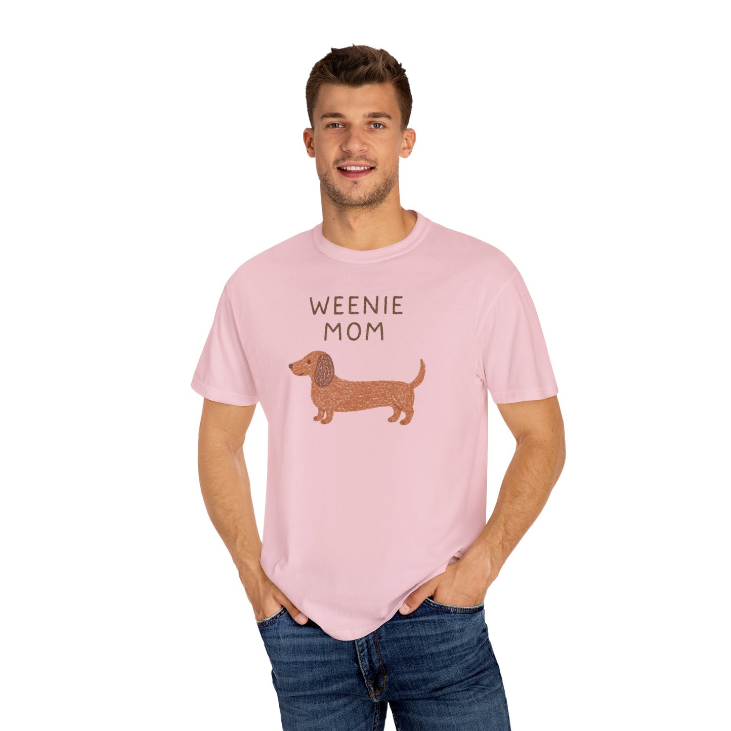 Weenie Mom Dachshund Shirt | Dachshund Mom Tee Comfort Colors T-shirt Weiner dog