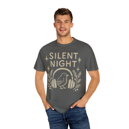 Silent Night Christmas T-Shirt Comfort Colors