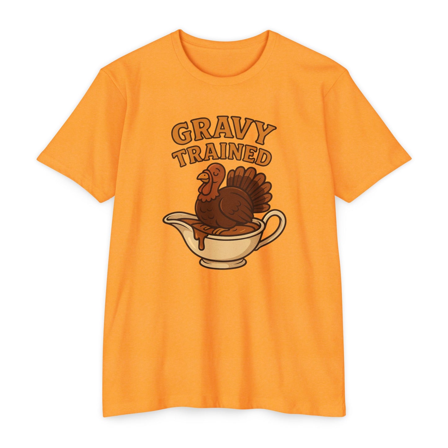 Gravy Trained T-Shirt — Funny Thanksgiving Turkey Graphic Tee