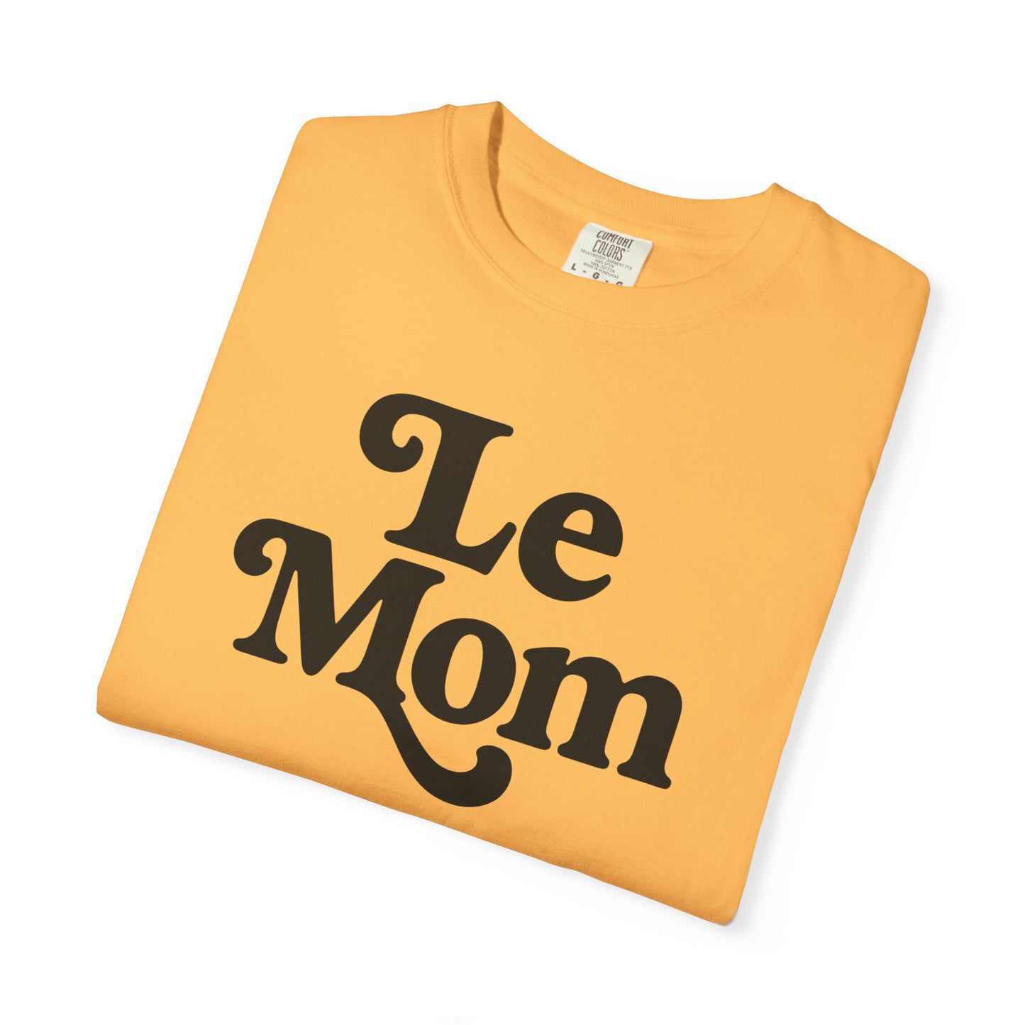 Le Mom T-Shirt | Retro Script Mom Tee, Mother's Day Shirt, Comfort Colors