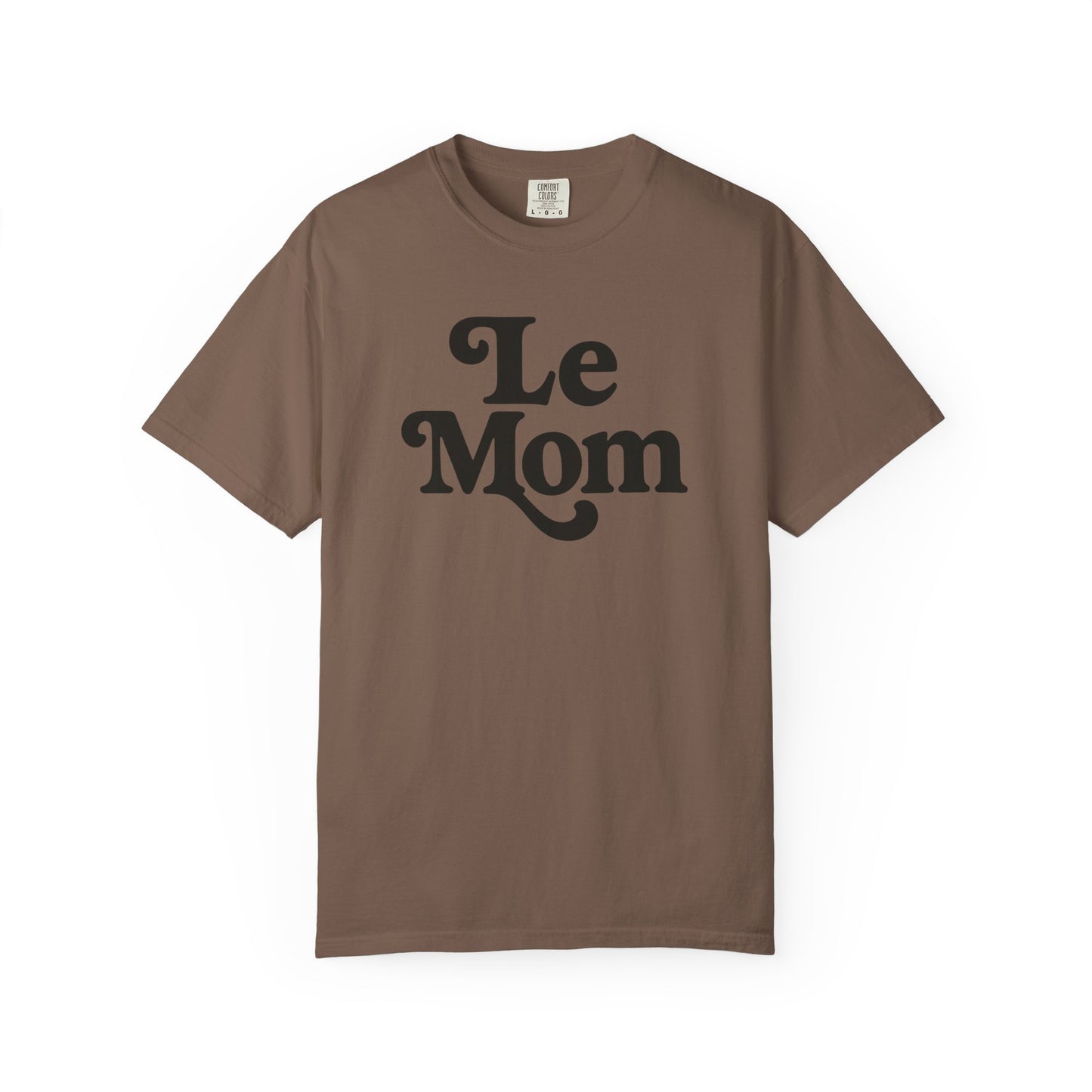 Le Mom T-Shirt | Retro Script Mom Tee, Mother's Day Shirt, Comfort Colors