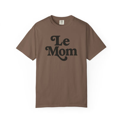 Le Mom T-Shirt | Retro Script Mom Tee, Mother's Day Shirt, Comfort Colors