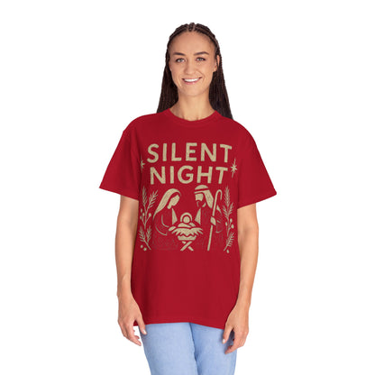 Silent Night Christmas T-shirt