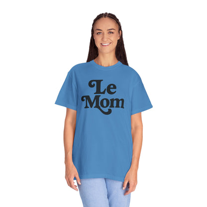 Le Mom T-Shirt | Retro Script Mom Tee, Mother's Day Shirt, Comfort Colors