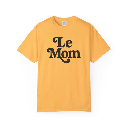 Le Mom T-Shirt | Retro Script Mom Tee, Mother's Day Shirt, Comfort Colors