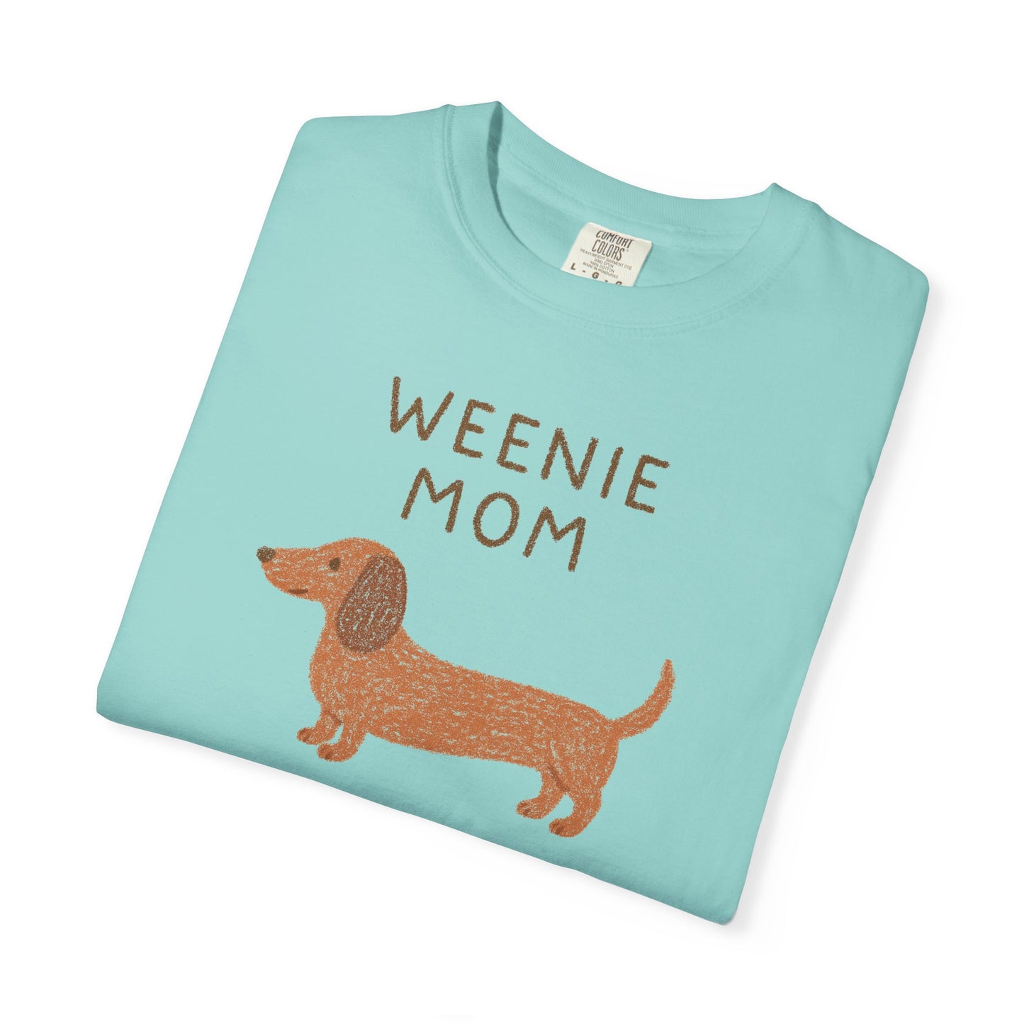 Weenie Mom Dachshund Shirt | Dachshund Mom Tee Comfort Colors T-shirt Weiner dog