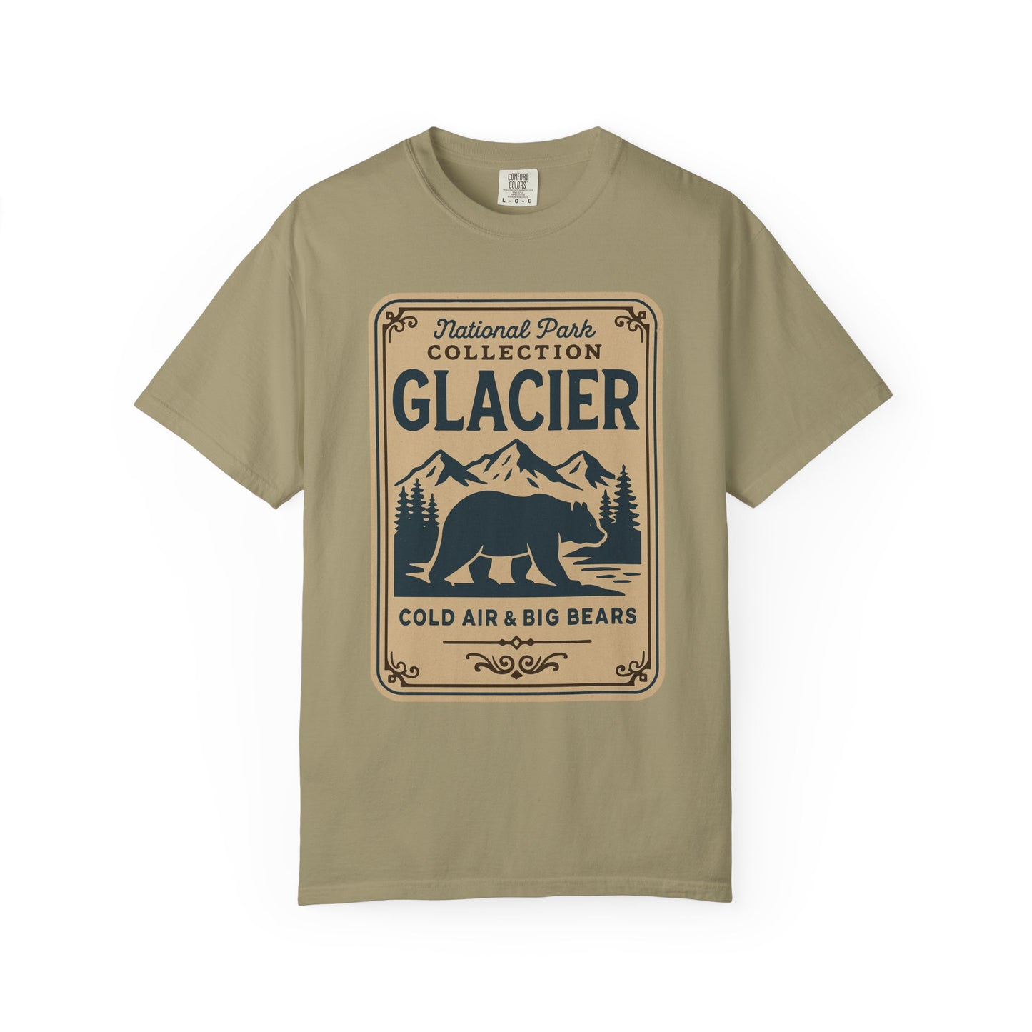 Glacier National Park Big Bears T-shirt | Glacier Park Wildlife Tee