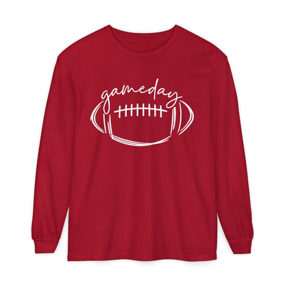 Gameday Long Sleeve T-Shirt - Soft & Stylish Casual Wear, Perfect for Everyday, Gifts, Birthdays, Holidays, All Seasons, Gameday