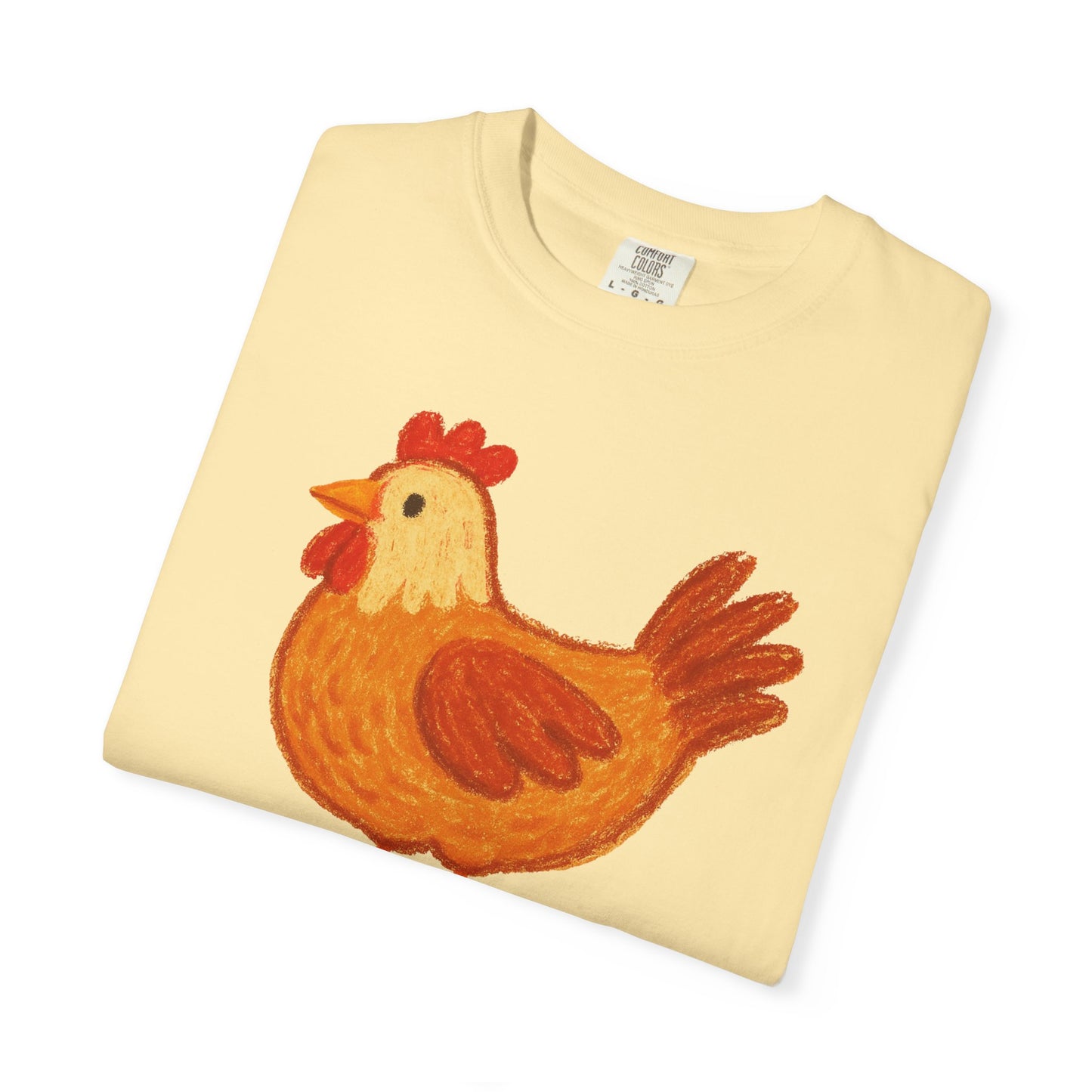 Clucked Funny Chicken Lover Comfort Colors T-Shirt, Chicken Graphic Tee, Unisex Tee, Garment-Dyed Shirt, Chicken Mom Gift, Animal Lover