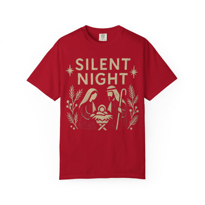 Silent Night Christmas T-shirt
