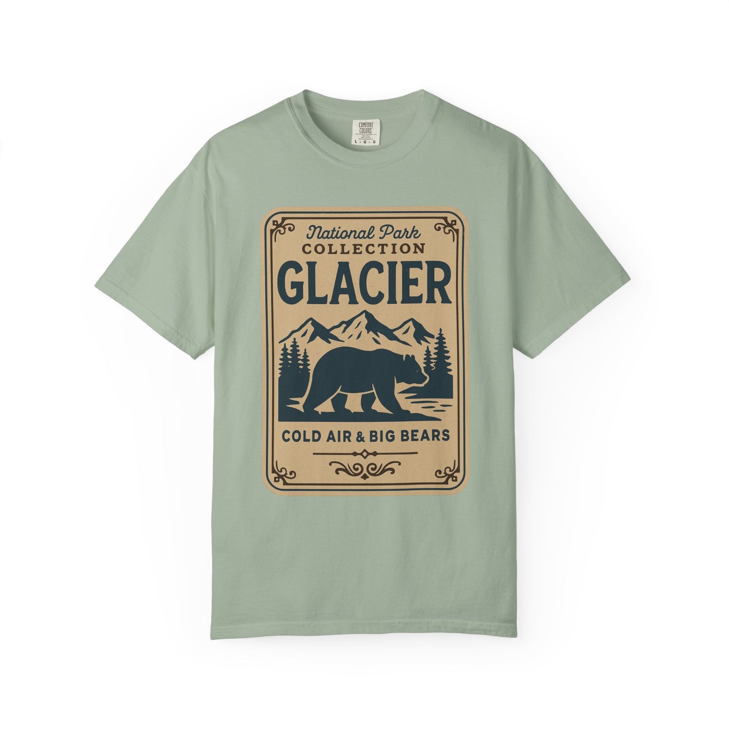 Glacier National Park Big Bears T-shirt | Glacier Park Wildlife Tee