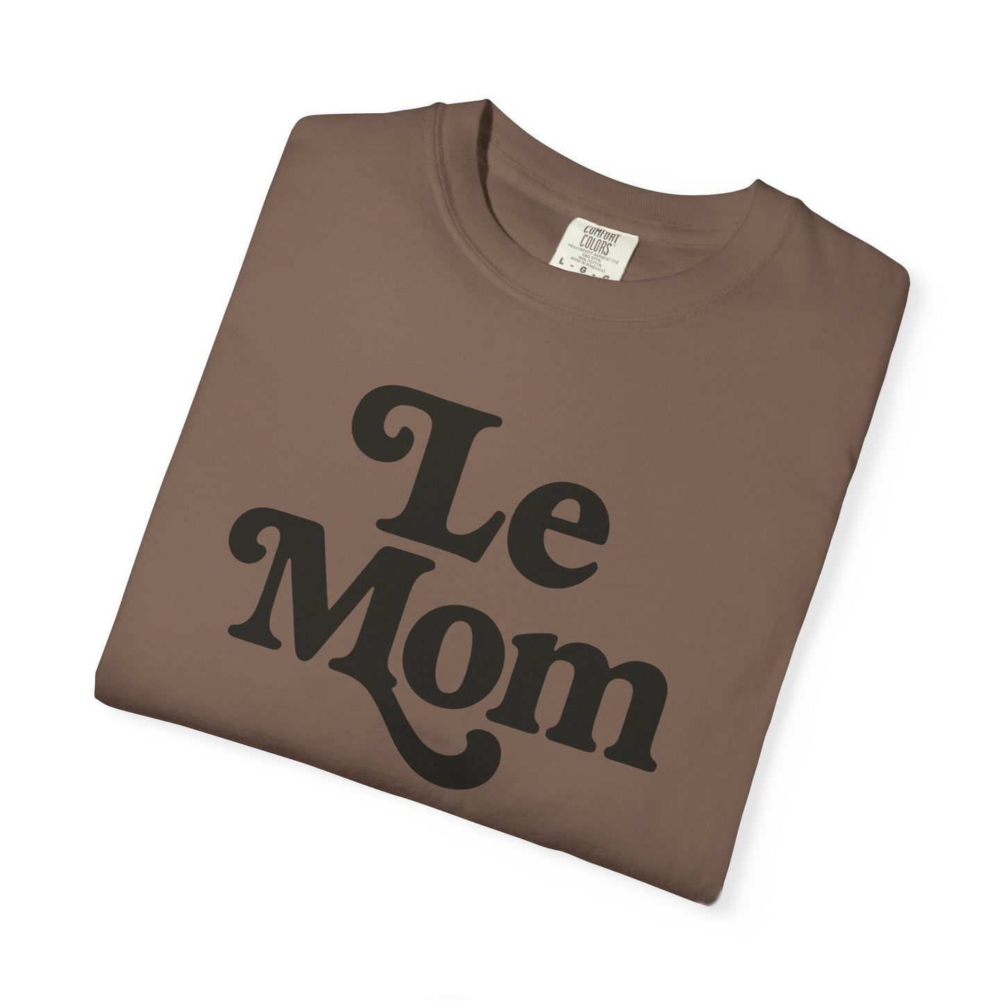 Le Mom T-Shirt | Retro Script Mom Tee, Mother's Day Shirt, Comfort Colors