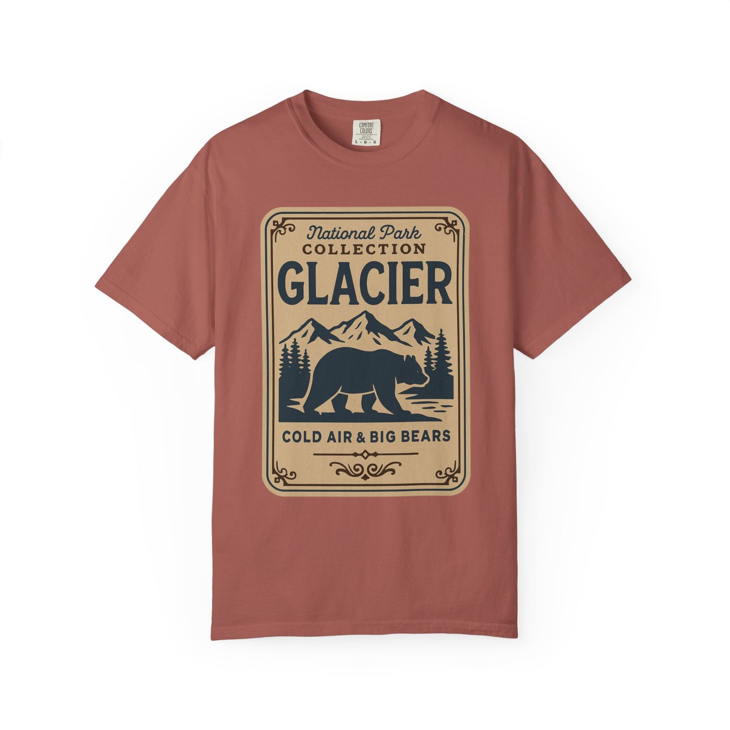 Glacier National Park Big Bears T-shirt | Glacier Park Wildlife Tee