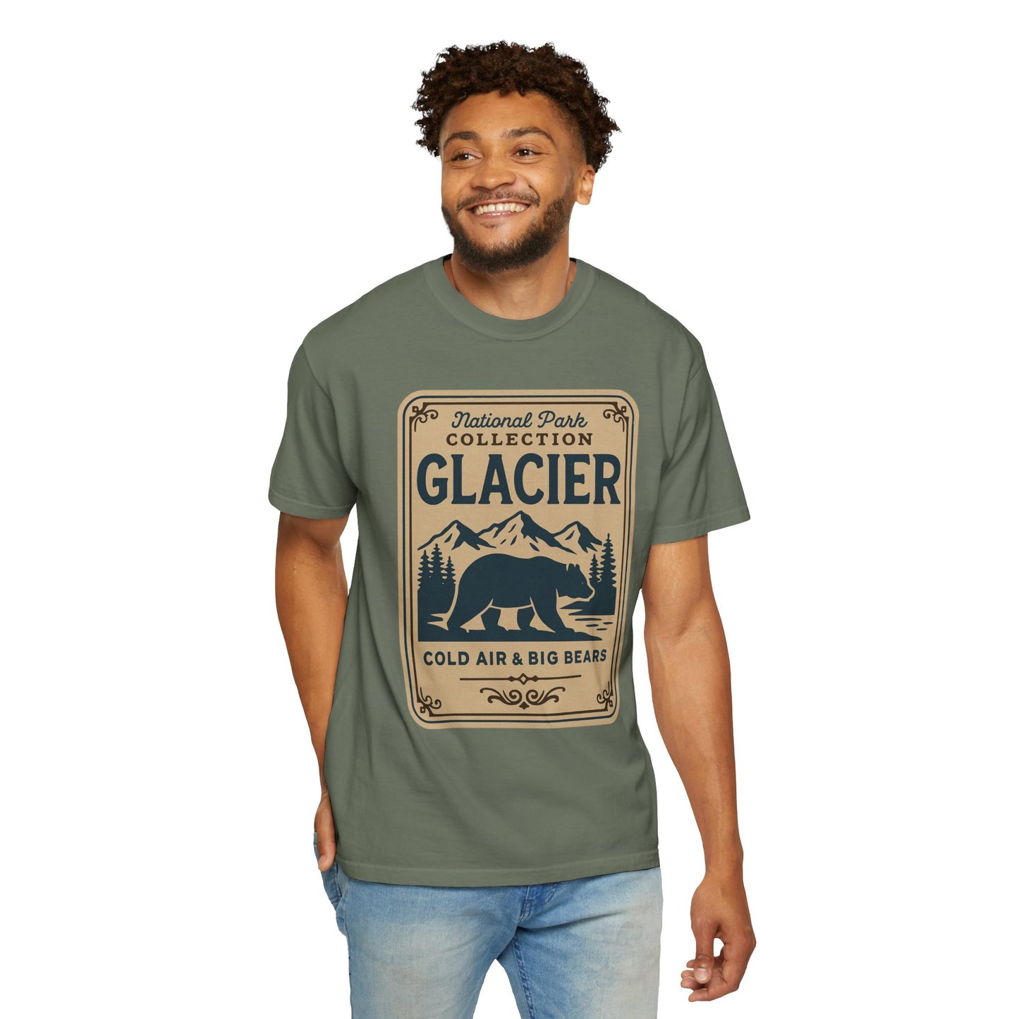 Glacier National Park Big Bears T-shirt | Glacier Park Wildlife Tee