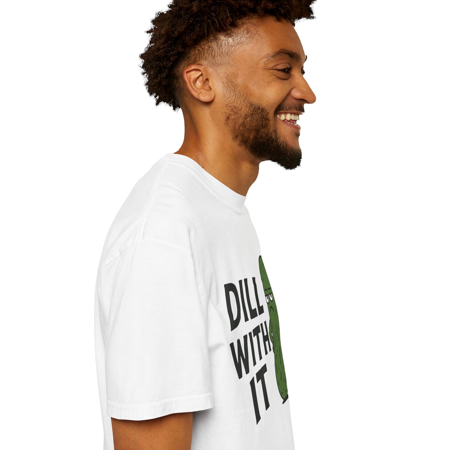 Dill with it funny pickle Comfort Colors t-shirt, Unisex Garment-Dyed T-shirt