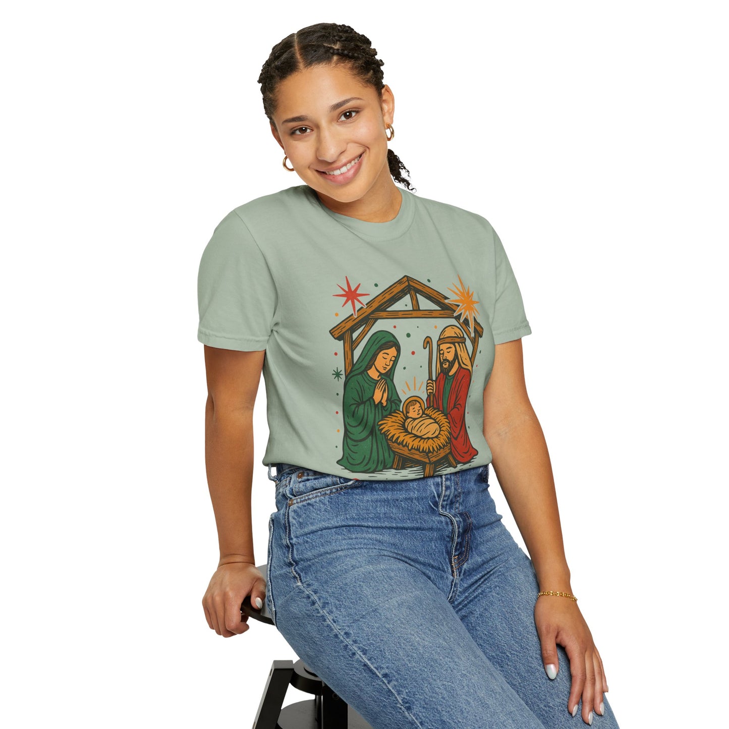 Born to Save Comfort Colors Christmas tshirt