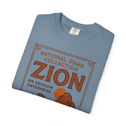 Zion National Park Poster T-Shirt | Canyon Landscape Tee Comfort Colors T-shirt